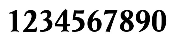 Ragnar Bold Font, Number Fonts