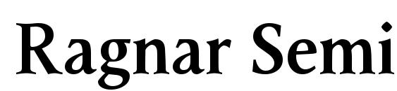 Ragnar SemiBold font, free Ragnar SemiBold font, preview Ragnar SemiBold font