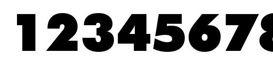 Raiders Font, Number Fonts