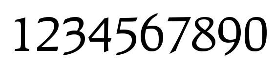 Raleigh BT Font, Number Fonts
