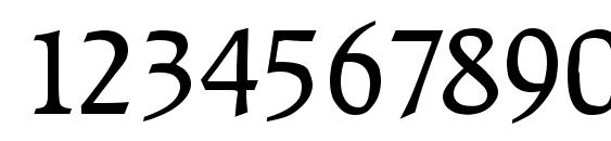 Raleigh Regular Font, Number Fonts