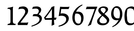 Raleigh Serial Regular DB Font, Number Fonts