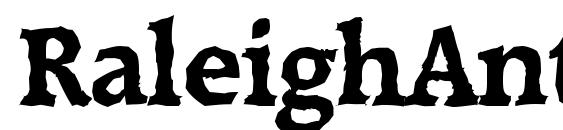 RaleighAntique Bold Font