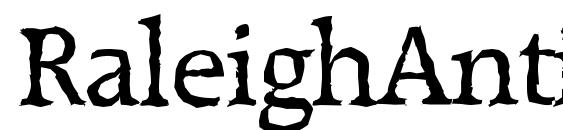 RaleighAntique Regular Font