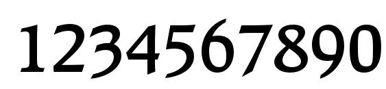 Raleighdemicbt Font, Number Fonts