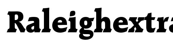 Raleighextraboldcbt font, free Raleighextraboldcbt font, preview Raleighextraboldcbt font