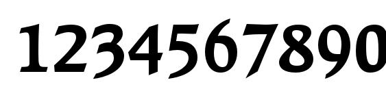 RaleighLTStd Bold Font, Number Fonts