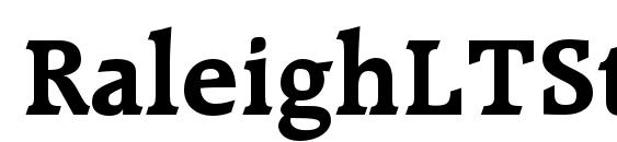 Шрифт RaleighLTStd Bold