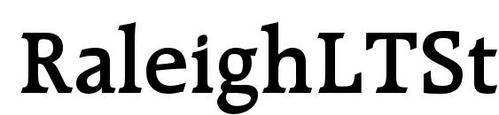 RaleighLTStd DemiBold font, free RaleighLTStd DemiBold font, preview RaleighLTStd DemiBold font