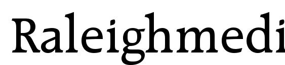 Raleighmediumcbt Font