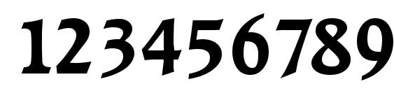 RaleighSerial Bold Font, Number Fonts