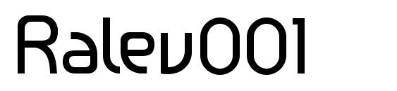 шрифт Ralev001, бесплатный шрифт Ralev001, предварительный просмотр шрифта Ralev001