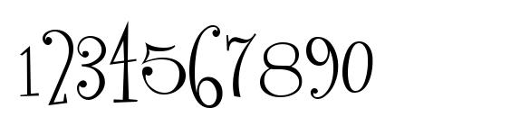 Randumhouse Font, Number Fonts