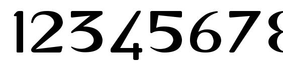 Ranger regular Font, Number Fonts