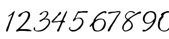 RANVIK Regular Font, Number Fonts