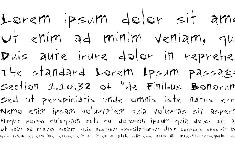 specimens RapJack font, sample RapJack font, an example of writing RapJack font, review RapJack font, preview RapJack font, RapJack font