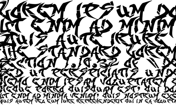 specimens RaseOne Fill font, sample RaseOne Fill font, an example of writing RaseOne Fill font, review RaseOne Fill font, preview RaseOne Fill font, RaseOne Fill font