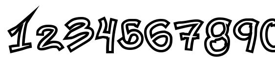 Rashh Font, Number Fonts