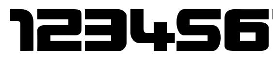 Raveflire 2.0 Font, Number Fonts