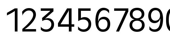 Ravenna Serial Regular DB Font, Number Fonts