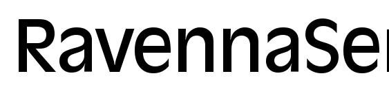 RavennaSerial Medium Regular Font