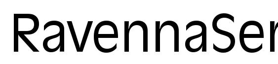 RavennaSerial Regular Font