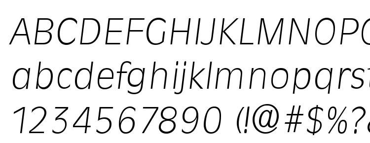 глифы шрифта RavennaSerial Xlight Italic, символы шрифта RavennaSerial Xlight Italic, символьная карта шрифта RavennaSerial Xlight Italic, предварительный просмотр шрифта RavennaSerial Xlight Italic, алфавит шрифта RavennaSerial Xlight Italic, шрифт RavennaSerial Xlight Italic