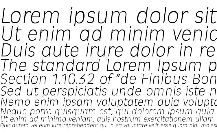 образцы шрифта RavennaSerial Xlight Italic, образец шрифта RavennaSerial Xlight Italic, пример написания шрифта RavennaSerial Xlight Italic, просмотр шрифта RavennaSerial Xlight Italic, предосмотр шрифта RavennaSerial Xlight Italic, шрифт RavennaSerial Xlight Italic