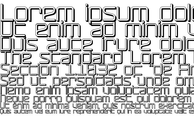 specimens RaveParty Offset font, sample RaveParty Offset font, an example of writing RaveParty Offset font, review RaveParty Offset font, preview RaveParty Offset font, RaveParty Offset font