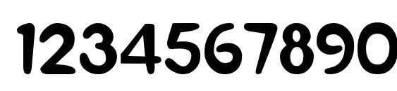 RayGun Font, Number Fonts