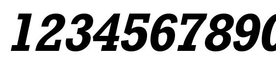 Rdo bo Font, Number Fonts