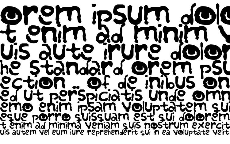 specimens Re buried font, sample Re buried font, an example of writing Re buried font, review Re buried font, preview Re buried font, Re buried font