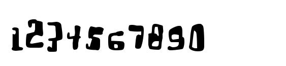 Real Bttsoief Font, Number Fonts