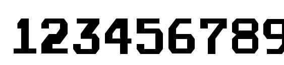 Realpolitik Condensed Font, Number Fonts