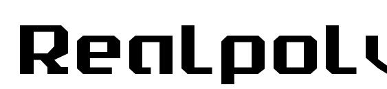Realpolv2 font, free Realpolv2 font, preview Realpolv2 font