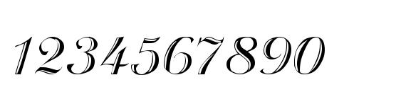 Rechtman Plain Font, Number Fonts