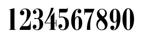 Recital SSi Bold Font, Number Fonts