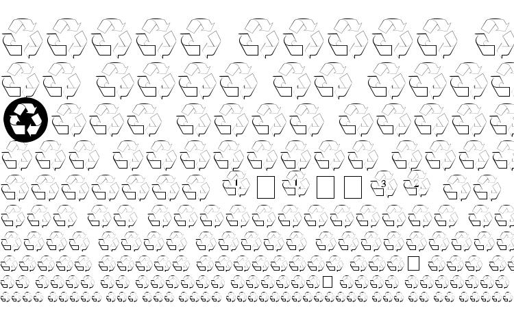 образцы шрифта Recycle Medium, образец шрифта Recycle Medium, пример написания шрифта Recycle Medium, просмотр шрифта Recycle Medium, предосмотр шрифта Recycle Medium, шрифт Recycle Medium