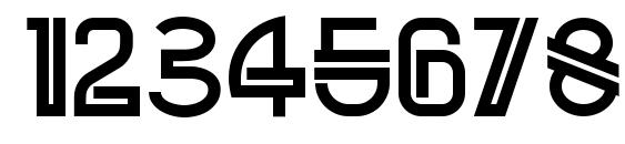 Red October NF Font, Number Fonts