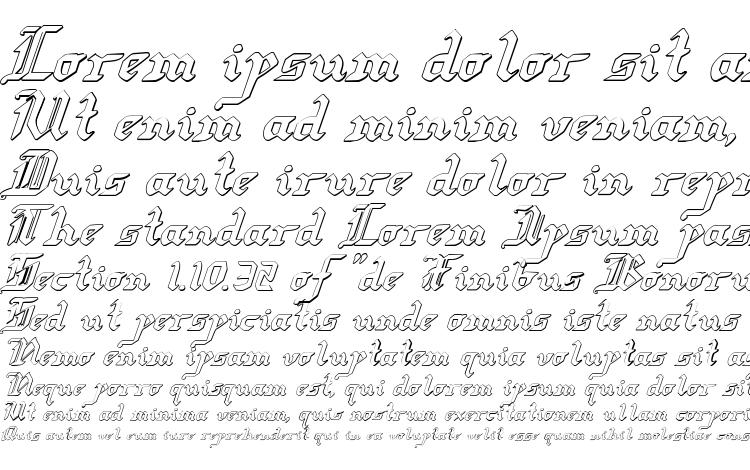 specimens Redcoat Shadow Italic font, sample Redcoat Shadow Italic font, an example of writing Redcoat Shadow Italic font, review Redcoat Shadow Italic font, preview Redcoat Shadow Italic font, Redcoat Shadow Italic font
