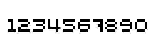 Redensek Font, Number Fonts