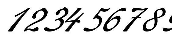Redinger Font, Number Fonts