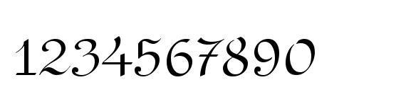 RedondaITC TT Font, Number Fonts