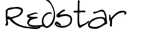 шрифт Redstar, бесплатный шрифт Redstar, предварительный просмотр шрифта Redstar