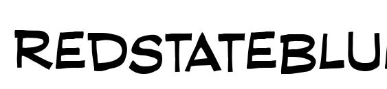 шрифт RedStateBlueState BB, бесплатный шрифт RedStateBlueState BB, предварительный просмотр шрифта RedStateBlueState BB
