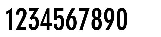 Reducto SSi Bold Font, Number Fonts