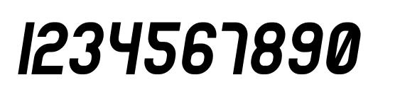 Reflex bolditalic Font, Number Fonts