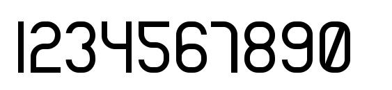 Reflex Font, Number Fonts