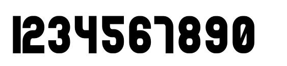 Reflexblack Font, Number Fonts