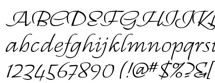 glyphs Regallia ITC font, сharacters Regallia ITC font, symbols Regallia ITC font, character map Regallia ITC font, preview Regallia ITC font, abc Regallia ITC font, Regallia ITC font